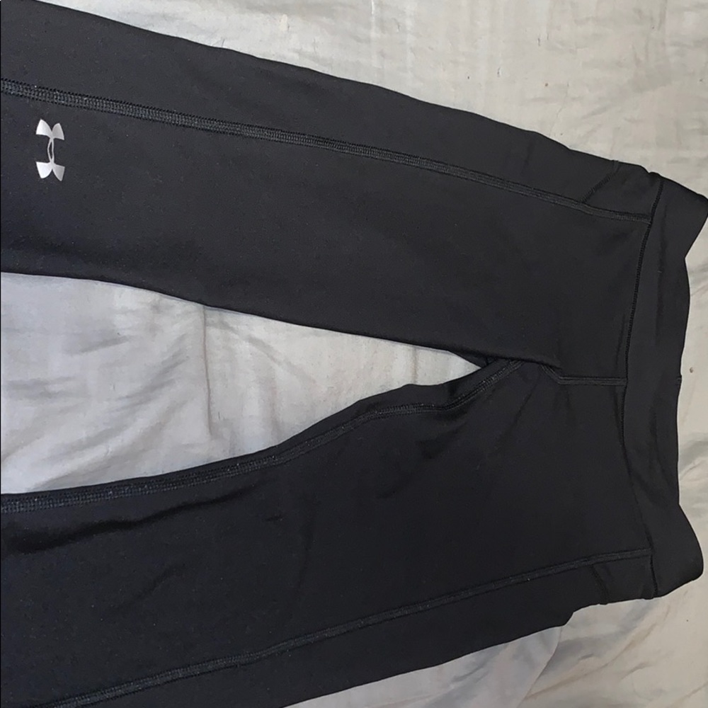 Sheer black Under Armour leggings